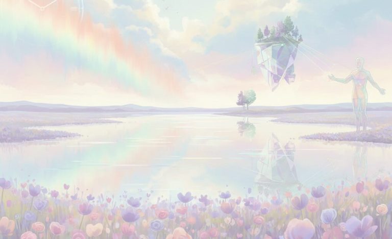 Person seeing objective reality after reaching Jhana.