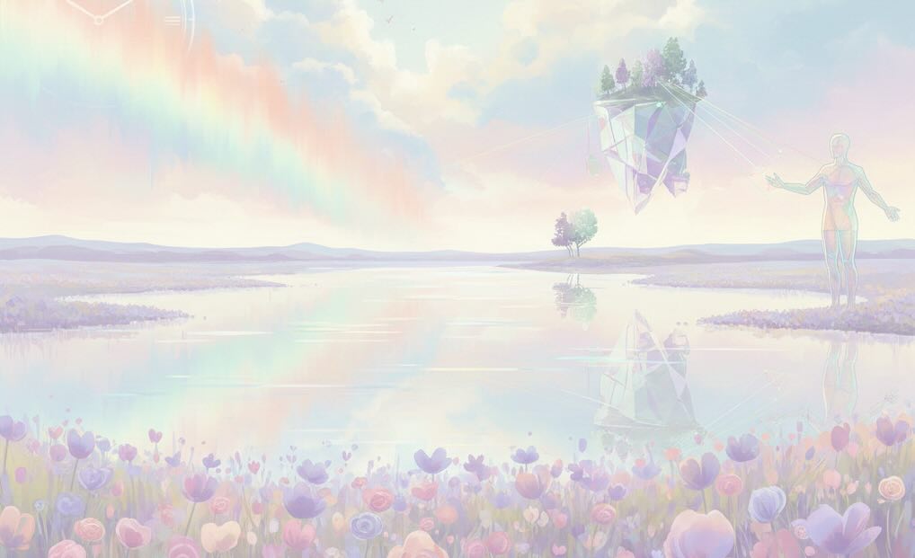 Person seeing objective reality after reaching Jhana.